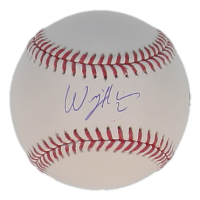 Willy Adames Signed OML Baseball (Fanatics & MLB) at PristineAuction.com