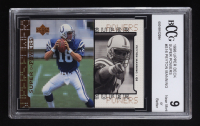 Peyton Manning 1998 Upper Deck Super Powers #S16 RC (BCCG 9) at PristineAuction.com