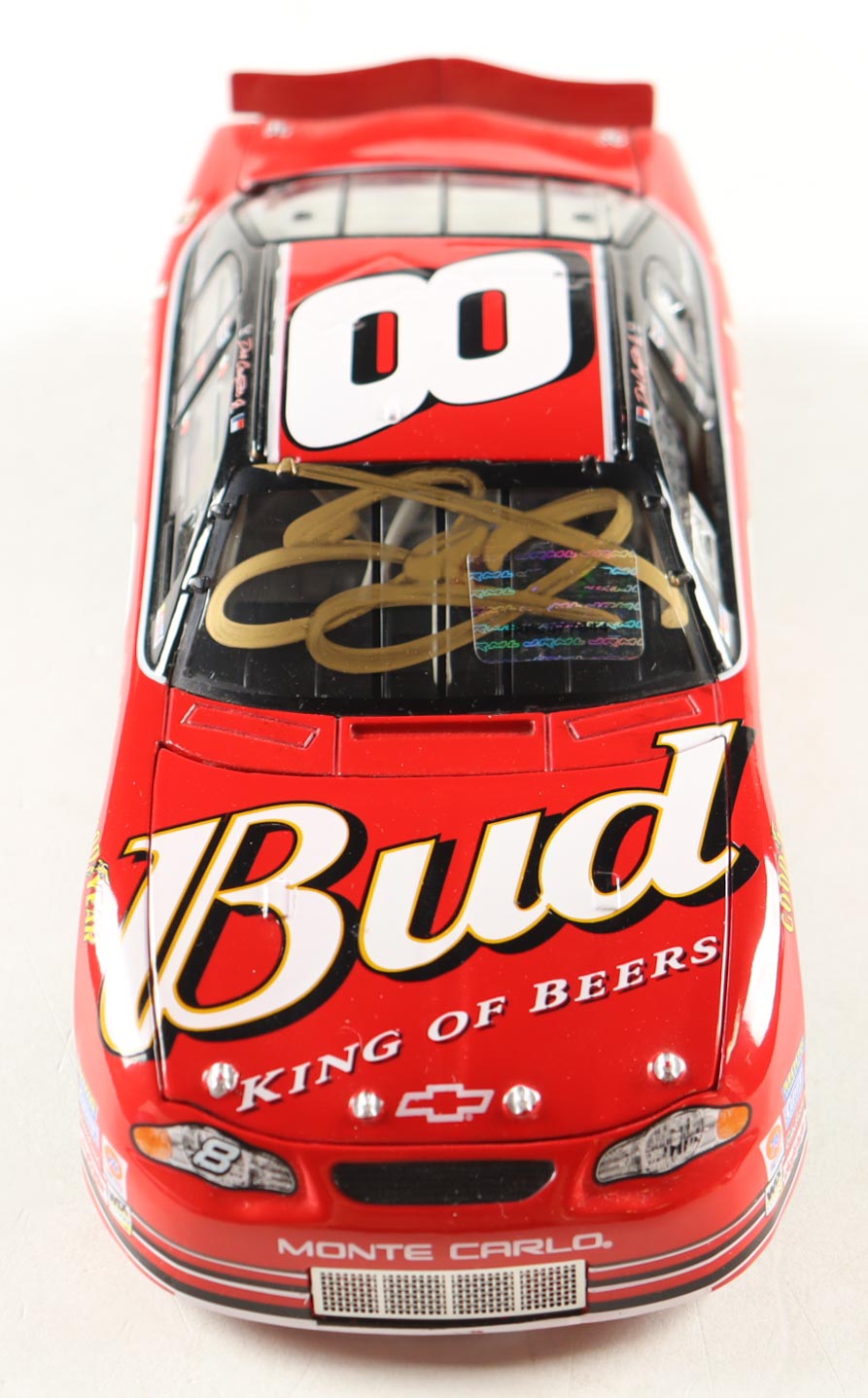 Dale Earnhardt Jr. Signed 2002 #8 Budweiser Monte Carlo 1:24 Diecast Car (JR Motorsports) at PristineAuction.com Dale Earnhardt Jr. Signed 2002 #8 Budweiser Monte Carlo 1:24 Diecast Car (JR Motorsports) at PristineAuction.com