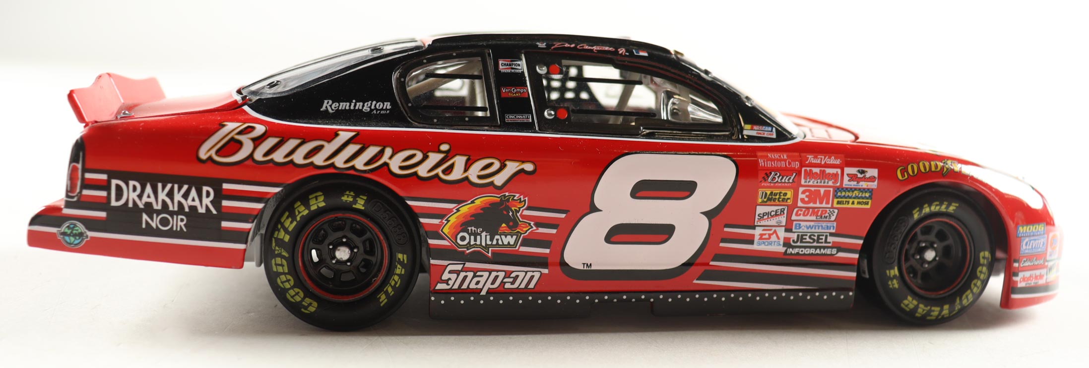 Dale Earnhardt Jr. Signed 2002 #8 Budweiser Monte Carlo 1:24 Diecast Car (JR Motorsports) at PristineAuction.com Dale Earnhardt Jr. Signed 2002 #8 Budweiser Monte Carlo 1:24 Diecast Car (JR Motorsports) at PristineAuction.com