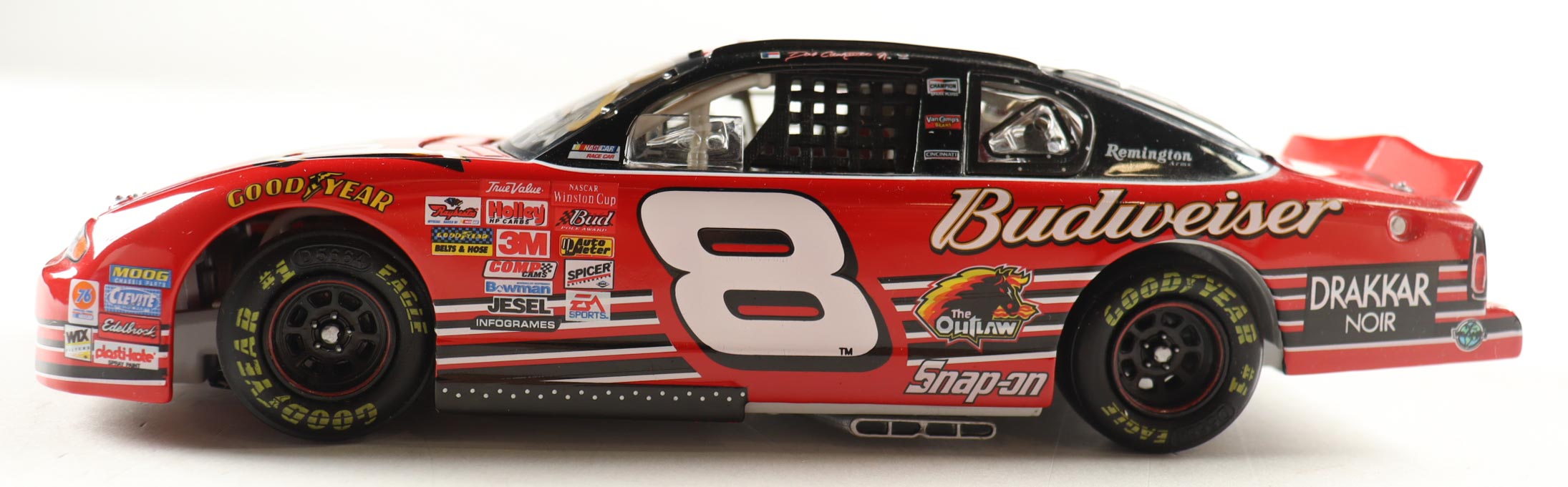 Dale Earnhardt Jr. Signed 2002 #8 Budweiser Monte Carlo 1:24 Diecast Car (JR Motorsports) at PristineAuction.com Dale Earnhardt Jr. Signed 2002 #8 Budweiser Monte Carlo 1:24 Diecast Car (JR Motorsports) at PristineAuction.com