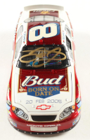 Dale Earnhardt Jr. Signed 2005 #8 Budweiser / Daytona / Born On Date Feb 20 Monte Carlo Club Car 1:24 Diecast Car (JR Motorsports) at PristineAuction.com