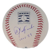 Carl Yastrzemski Signed OML Hall of Fame Logo Baseball Inscribed "HOF 89" (MLB & Fanatics) at PristineAuction.com