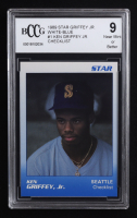 Ken Griffey Jr. 1989 Star Griffey Jr. White-Blue #1 Checklist RC (BCCG 9) at PristineAuction.com