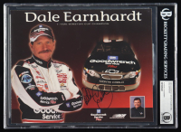 Dale Earnhardt Signed 8x10 Photo (BGS) at PristineAuction.com