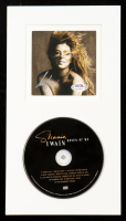 Shania Twain Signed Custom Matted "Queen of Me" CD Album Insert Display With Disc (PSA) at PristineAuction.com