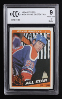 Wayne Gretzky 1984-85 Topps #154 AS (BCCG 9) at PristineAuction.com