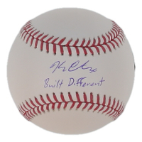 Kerry Carpenter Signed OML Baseball Inscribed "Built Different" (Fanatics & MLB) at PristineAuction.com