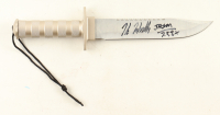 Kane Hodder Signed "Friday the 13th" Hunting Knife Inscribed "Jason, 7, 8, 9, X" (JSA) at PristineAuction.com