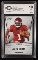 Jalen Hurts 2020 Leaf Special Release Rookie Silver #RS03 RC (BCCG 10) at PristineAuction.com