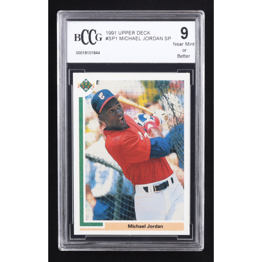 Michael Jordan 1991 Upper Deck #SP1 RC (BCCG 9) at PristineAuction.com