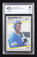 Ken Griffey Jr. 1989 Fleer #548 RC (BCCG 9) at PristineAuction.com