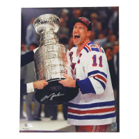 Mark Messier Signed Rangers 16x20 Photo (Fanatics) at PristineAuction.com