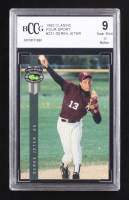 Derek Jeter 1992 Classic Four Sport #231 RC (BCCG 9) at PristineAuction.com