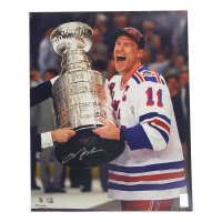 Mark Messier Signed Rangers 16x20 Photo (Fanatics) at PristineAuction.com