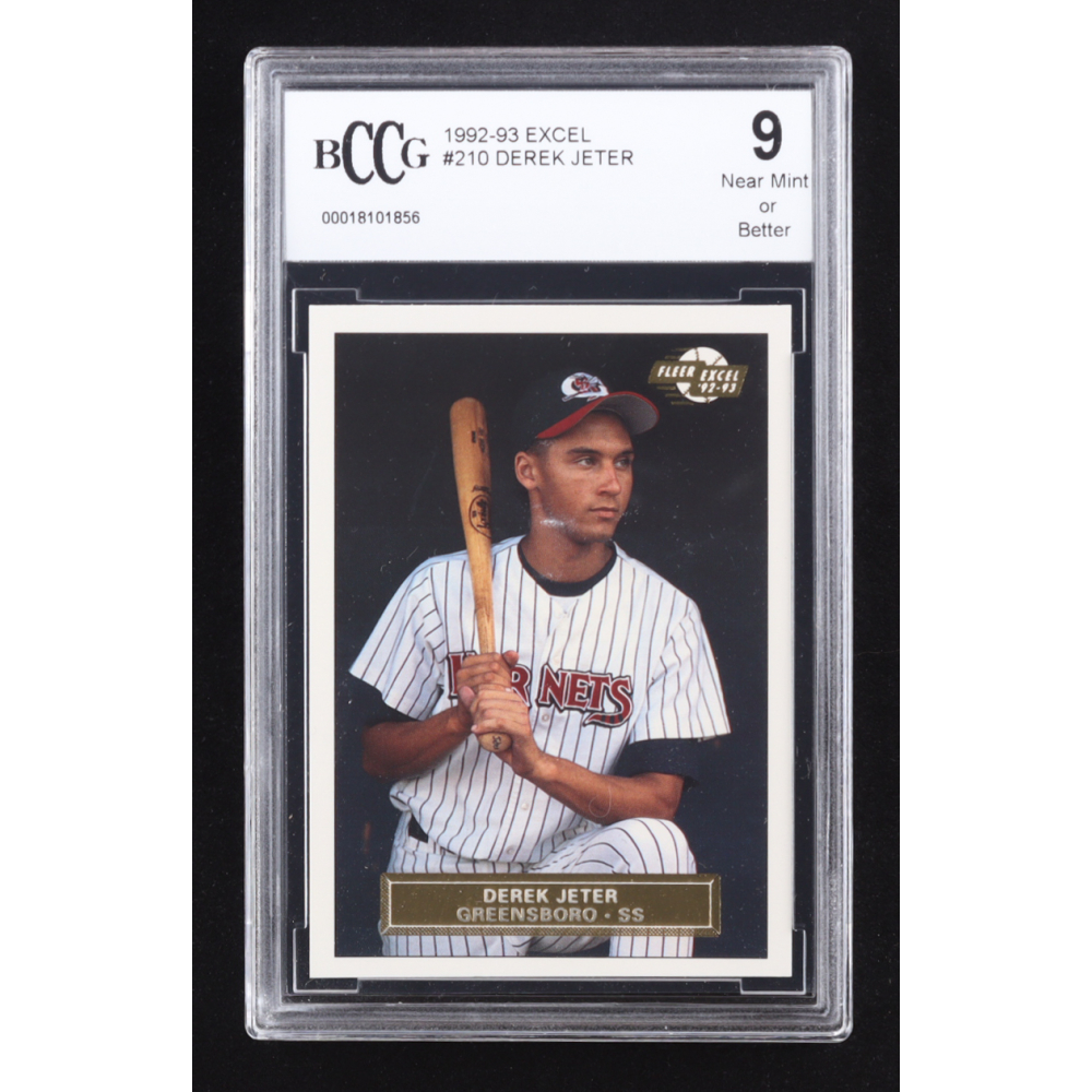 Derek Jeter 1992-93 Excel #210 RC (BCCG 9) at PristineAuction.com