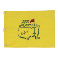 Billy Casper Signed 2006 Masters Tournament Pin Flag (Beckett) at PristineAuction.com
