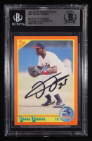 Frank Thomas Signed 1990 Score Rookie/Traded #86T RC (BGS) at PristineAuction.com