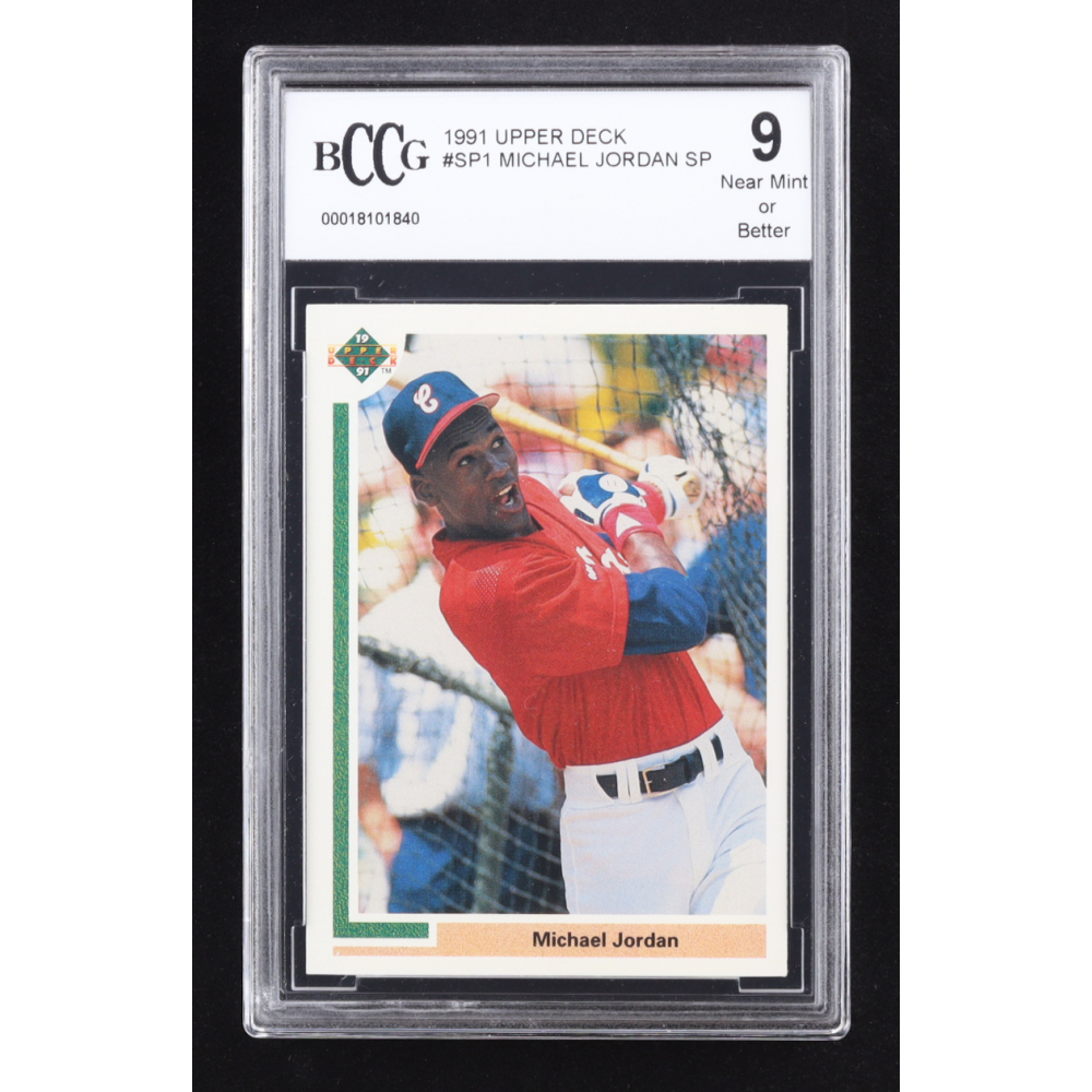Michael Jordan 1991 Upper Deck #SP1 RC (BCCG 9) at PristineAuction.com