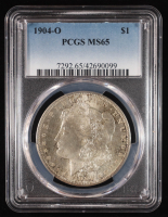 1904-O Morgan Silver Dollar (PCGS MS65) at PristineAuction.com