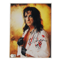 Alice Cooper Signed 8.5x11 Photo (Beckett) at PristineAuction.com