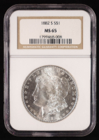 1882-S Morgan Silver Dollar (NGC MS65) at PristineAuction.com