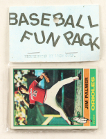 1976 Topps Baseball Card Fun Pack with (10) Cards at PristineAuction.com