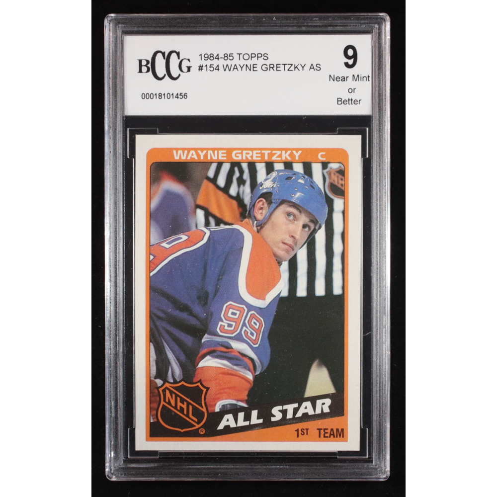 Wayne Gretzky 1984-85 Topps All Star #154 (BCCG 9) at PristineAuction.com