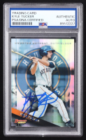 Kyle Tucker Signed 2015 Bowman's Best Top Prospects Refractors #TP46 RC (PSA) at PristineAuction.com