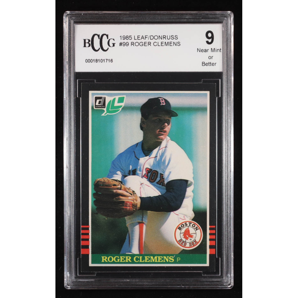 Roger Clemens 1985 Leaf/Donruss #99 RC (BCCG 9) at PristineAuction.com