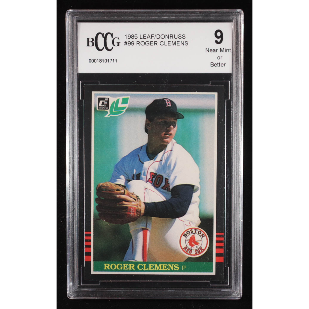 Roger Clemens 1985 Leaf/Donruss #99 RC (BCCG 9) at PristineAuction.com