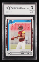 Jayden Daniels 2024 Donruss Rated Rookie #389 RC (BCCG 9) at PristineAuction.com