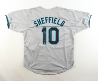 Gary Sheffield Signed Jersey Inscribed "97 WS Champs" (PSA) at PristineAuction.com