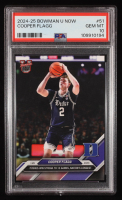 Cooper Flagg 2024-25 Bowman University Now #51 RC (PSA 10) at PristineAuction.com