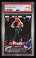 Cooper Flagg 2024-25 Bowman University Now #51 RC (PSA 10) at PristineAuction.com