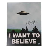 Gillian Anderson Signed "X-Files" 16x20 Photo (Beckett) at PristineAuction.com