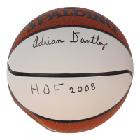 Adrian Dantley Signed NBA Basketball Inscribed "HOF 2008" (Beckett) at PristineAuction.com