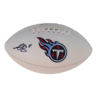 A.J. Brown Signed Titans Logo Football (Beckett) at PristineAuction.com
