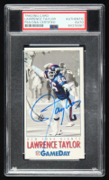 Lawrence Taylor Signed 1992 GameDay #56 (PSA | Auto Grade PSA Authentic) at PristineAuction.com