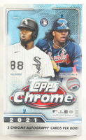 2021 Topps Chrome Baseball Hobby Box With (24) Packs at PristineAuction.com