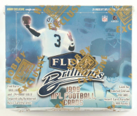 1998 Fleer Brilliants Football Hobby Box With With (24) Packs at PristineAuction.com