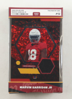 Marvin Harrison Jr. 2024 TruCreator Jumbo Cracked Ice #12 #JCMHJ RC at PristineAuction.com