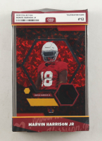 Marvin Harrison Jr. 2024 TruCreator Jumbo Cracked Ice #12 #JCMHJ RC at PristineAuction.com