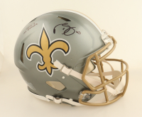 Darren Sproles Signed Saints Full-Size Authentic On-Field Flash Alternate Speed Helmet Inscribed "2010's All Decade" (Beckett) at PristineAuction.com