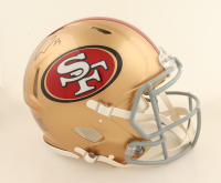 Fred Warner Signed 49ers Full-Size Authentic On-Field Speed Helmet (Beckett) at PristineAuction.com