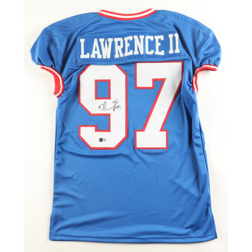 Dexter Lawrence Signed Jersey (Beckett) at PristineAuction.com