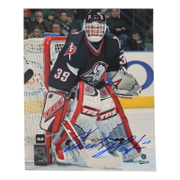 Dominik Hasek Signed Sabers 8x10 Photo (COJO) at PristineAuction.com