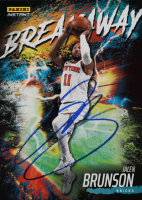 Jalen Brunson Signed 2022-23 Panini Instant Breakaway #B3 (JSA) at PristineAuction.com