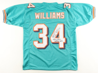 Ricky Williams Signed Jersey Inscribed "Hitting Holes, Smoking Bowls" (JSA) at PristineAuction.com