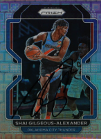 Shai Gilgeous-Alexander Signed 2021-22 Panini Prizm Prizms Premium Factory Set #238 #086/150 (JSA) at PristineAuction.com